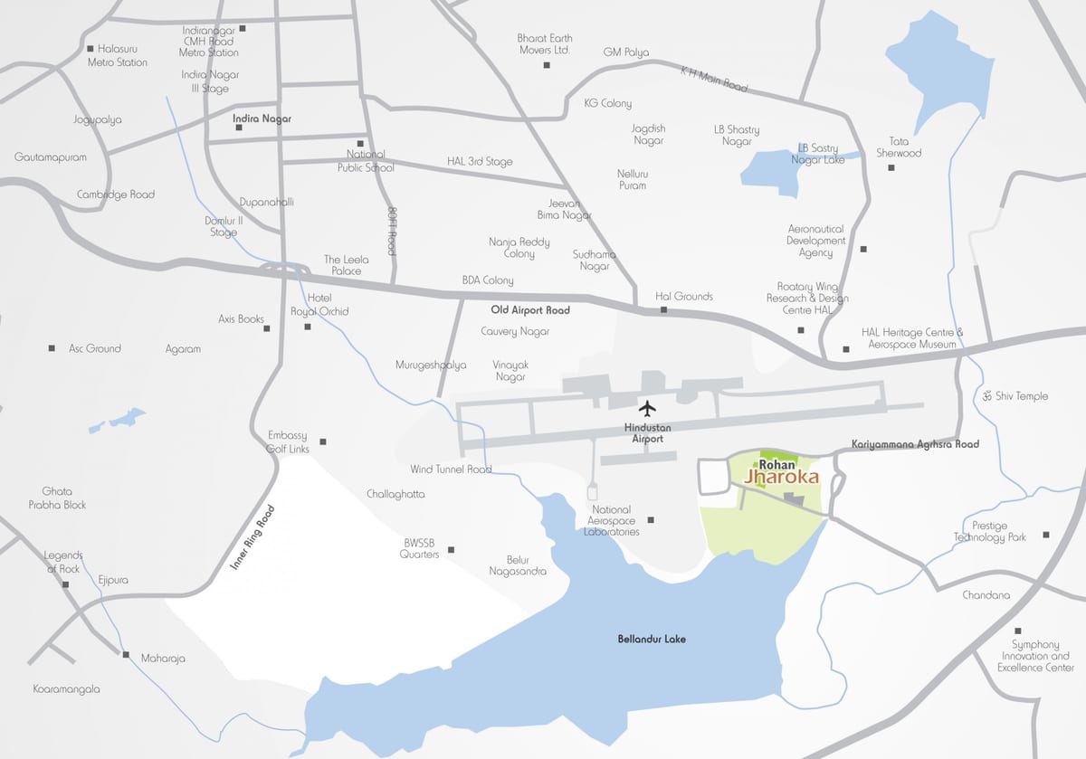 Bellandur नक्शा बैंगलोर