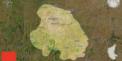 उपग्रह मानचित्र के बैंगलोर