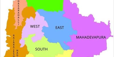 बैंगलोर BBMP नक्शा